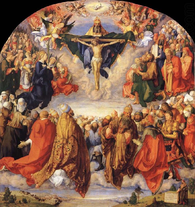 The All Saints altarpiece, Albrecht Durer